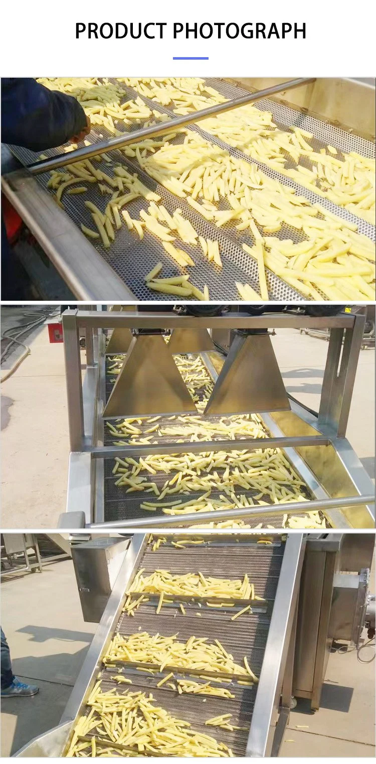 Potato Chips Frozen Fries Processing Plant Production Line