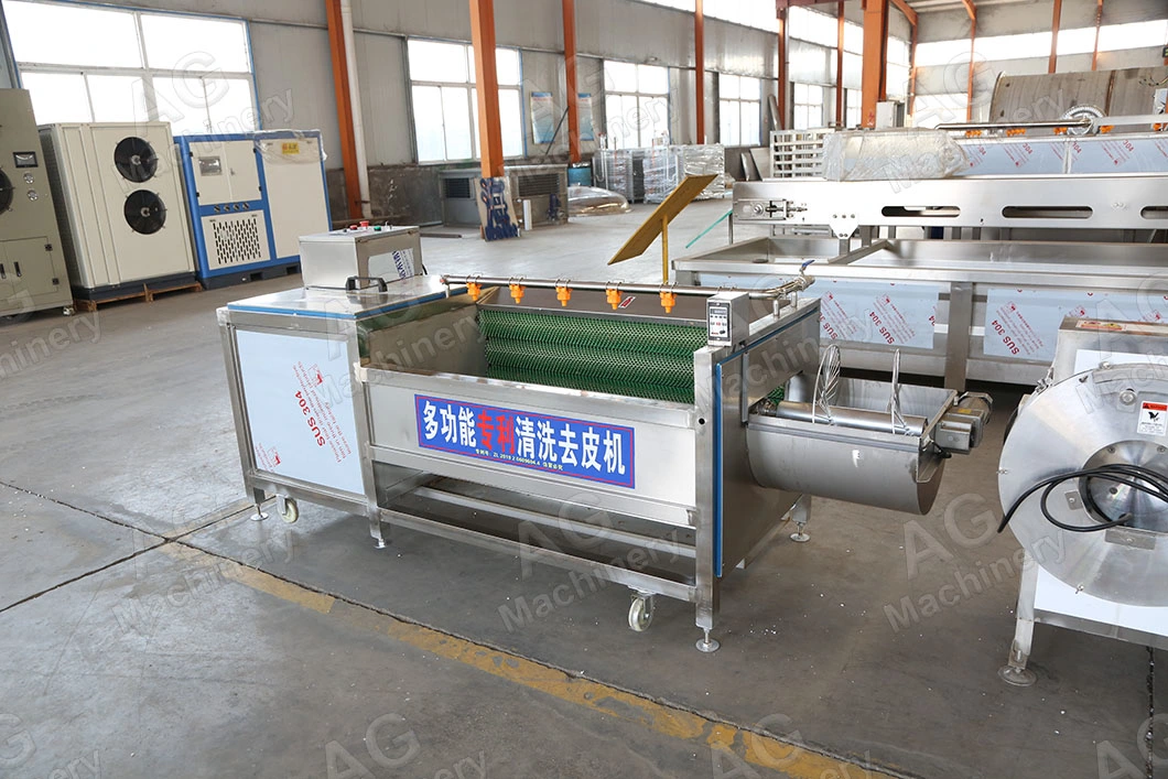 Electric Brush Vegetable Washing and Fresh Fruit Peeling Machine