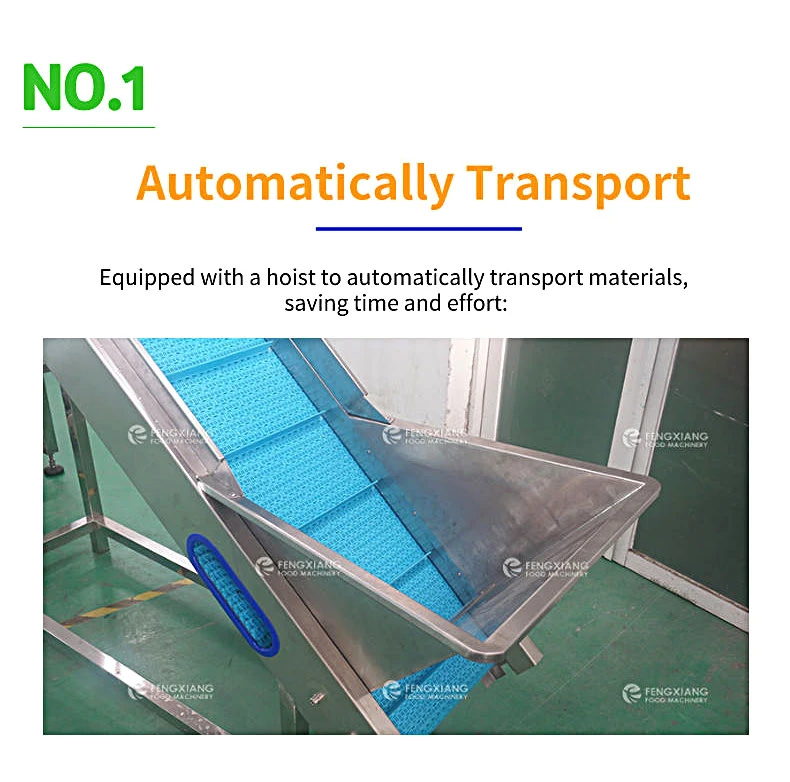 Industrial Large Automatic Screw Type Vegetable Carrot Melon Radish Washing and Peeling Machine