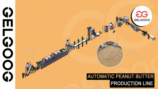 Cashew Butter Production Line Nut Butter Processing Machine Equipment