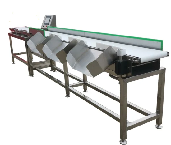 Junhua Machinery Full-Automatic Commercial Chicken Fruit Spare Parts Sorting Machine Grading Machine