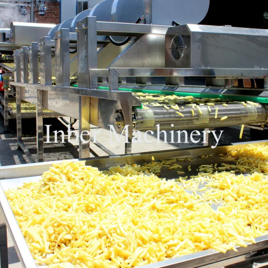 New Design Machine to Make Potato Chips Small Scale Potato Chips Making Machine French Fries Production Line