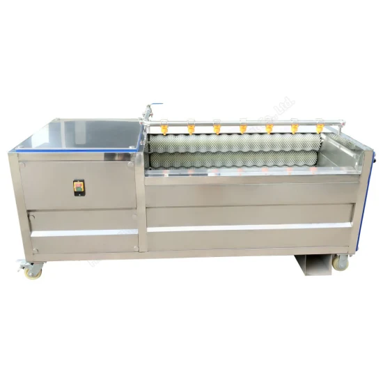 1500kg 1.5 Tons Capacity Fishes Shrimps Crabs Cleaning Machine Aquatic Products Seafood Washing Machine Electric Brush Type Fruit and Vegetable Peeling Machine