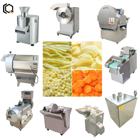 All Series Fruits and Vegetables Cutting Machine Leaf Vegetable Cutting Machine Electric Vegetable Dicer Machine Vegetable Slicer Vegetable Cutting Machine