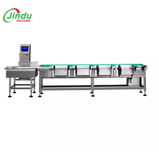 Jindu Food Processing Machine Fruit Strawberry Fish Weight Sorting Machine